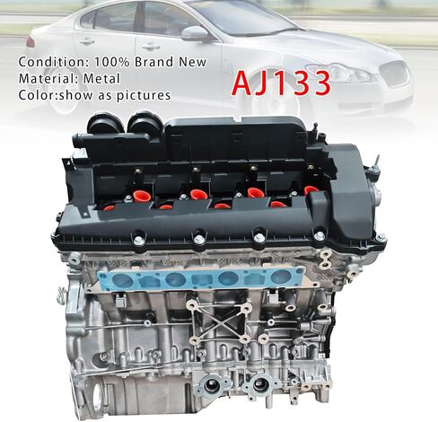 مجموعة محرك AJ133 الجديدة من Topteng، كتلة طويلة 5.0L V8 فائقة الشحن لجاكوار ولاند روفر، تناسب XF، XJ، F-Pace، Range Rover، LR4، XKR - 508PS in Kuwait