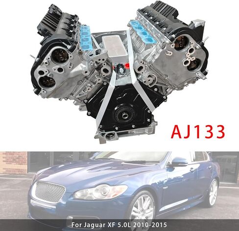 مجموعة محرك AJ133 الجديدة من Topteng، كتلة طويلة 5.0L V8 فائقة الشحن لجاكوار ولاند روفر، تناسب XF، XJ، F-Pace، Range Rover، LR4، XKR - 508PS in Kuwait