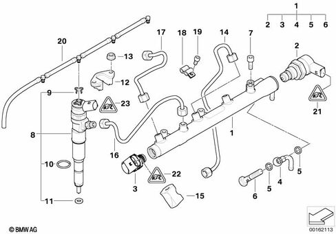 12 قطعة FKM Viton OR.01.50012 صمام حقن الوقود O-حلقة طوقا 13537787236 لسيارات BMW M47 M57 in Kuwait