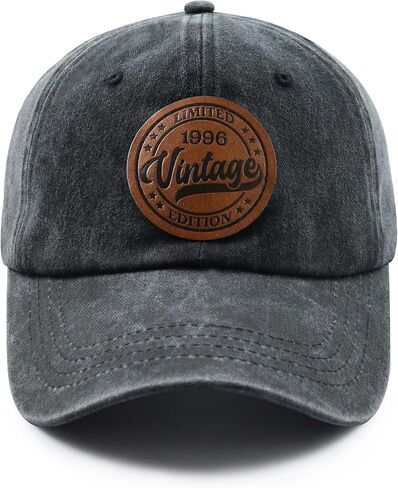 Limited Edition 1936 1946 1956 1966 1976 1986 1996 2006 Hat for Men Women, Vintage Adjustable Leather Patch Baseball Cap in Saudi Arabia