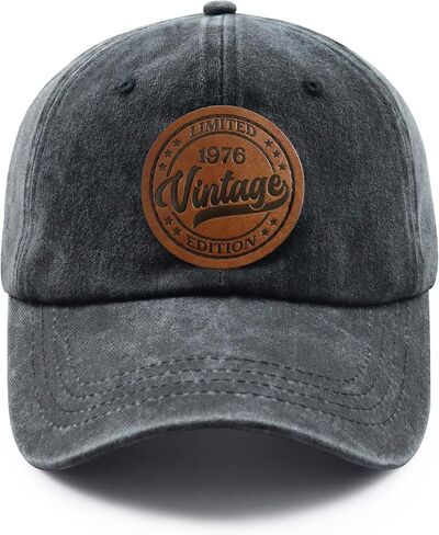 Limited Edition 1936 1946 1956 1966 1976 1986 1996 2006 Hat for Men Women, Vintage Adjustable Leather Patch Baseball Cap in Saudi Arabia
