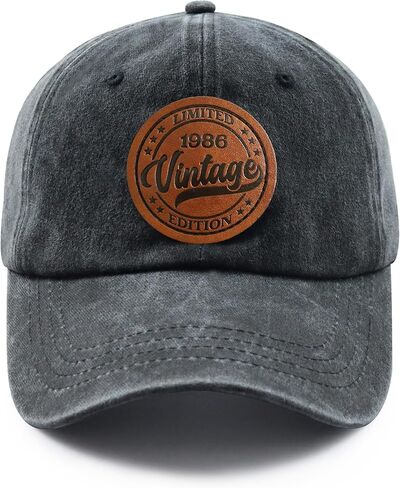 Limited Edition 1936 1946 1956 1966 1976 1986 1996 2006 Hat for Men Women, Vintage Adjustable Leather Patch Baseball Cap in Saudi Arabia