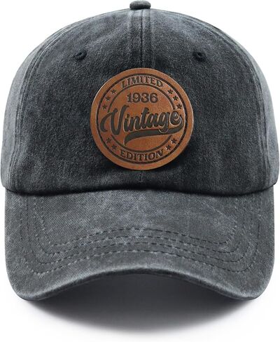 Limited Edition 1936 1946 1956 1966 1976 1986 1996 2006 Hat for Men Women, Vintage Adjustable Leather Patch Baseball Cap in Saudi Arabia