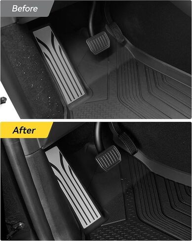 3W Tesla Model Y Juniper Door Sill Protector 2025 2026 أمامي وخلفي، مصد خلفي، واقي عتبة صندوق السيارة، واقي دخول الباب، غطاء مضاد للغبار، واقيات الحواف، الملحقات (ليست قياسية) in Kuwait