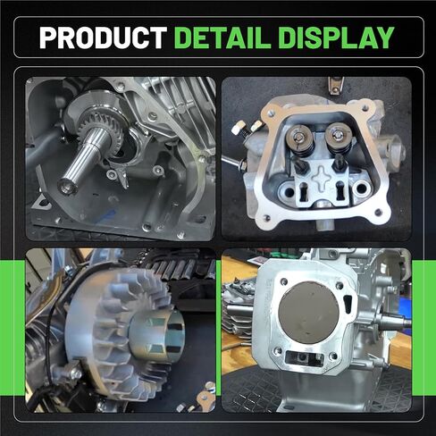 3.308" Billet Aluminum Connecting Rod And 10krpm Flywheel With 26lb Valve Spring And 70mm Flat Top Piston Kit For Predator 212cc Non-Hemi Engine Go Kart Cart in Saudi Arabia