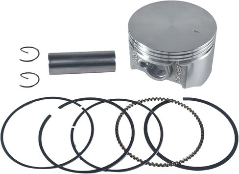 3.308" Billet Aluminum Connecting Rod And 10krpm Flywheel With 26lb Valve Spring And 70mm Flat Top Piston Kit For Predator 212cc Non-Hemi Engine Go Kart Cart in Saudi Arabia