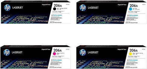 HP 206a Magenta Toner Cartridge | يعمل مع HP Color LaserJet Pro M255 ، HP Color LaserJet Pro MFP M282 ، M283 Series | W2113A in Kuwait