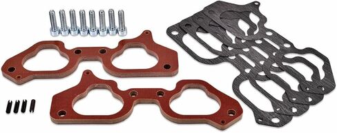 IAG 8mm Thick Phenolic Spacers for Subaru 2002-14 WRX, 04-21 STI, 05-12 Legacy GT, 04-13 Forester XT (1 Pair) in Saudi Arabia