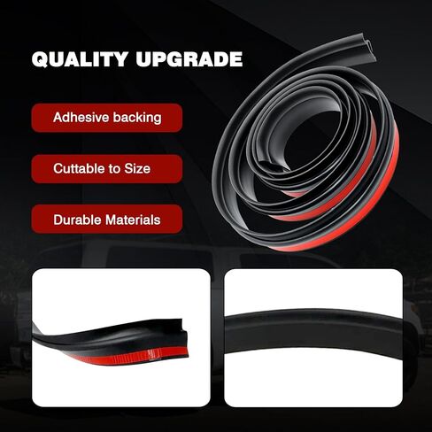 سدادة الباب الخلفي لغطاء الشاحنة متوافقة مع غطاء شاحنة Leer 100XQ وsome100XL 100LE جميع السدادات السفلية للباب الخلفي الزجاجي - استبدال 65 بوصة 82792 in Kuwait