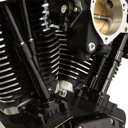 S&S Cycle 930-0143 Quickee Pushrod ومجموعة الغطاء - أسود in Saudi Arabia