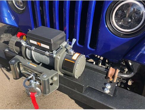 for JEEP for Wrangler 1987-1995 1997-2006 Yj Tj 2-Door Steel Winch Mounting Plate Lb Left Right Front Upper Lower, Revitalize your car in Kuwait