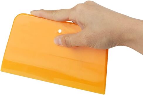 15pcs Body Filler Spreader, Hard Plastic 4/5/6 Inch Reusable Plastic Spreader Tool for Automotive Body Applying Fillers, Car Bodys Filler Spreader Tools(Color:Orange) in Saudi Arabia