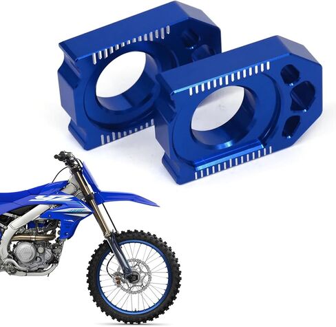 أداة ضبط شداد سلسلة كتل المحور من المصنع لـ Yamaha YZ250F/YZ450F 2014-2025 | يستبدل جزء OEM 1SL-25388-00-00 و1SL-25389-00-00 in Kuwait