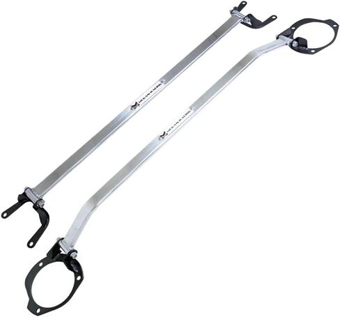 Megan Racing Front and Rear Upper Polish Race Spec Strut Bar (MR-SB-SI15FU-1P) (MR-SB-SI15RU-1P) in Saudi Arabia