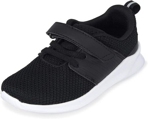 The Children's Place,baby-boys,Jogging Sneakers,Uniform Running Sneakers,Black,11 Little Kid in Saudi Arabia