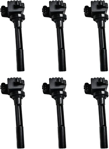 Interchange Ignition Coil Set of 6 suitable for Acura SLX 1998-1999 3.5L V6 (Premium SUV) in Saudi Arabia