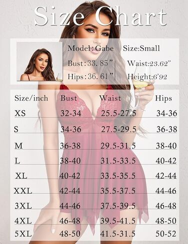 Avidlove Lingerie for Women Lace Babydoll Lingerie Dress with Thong Mesh Chemise Sleepwear Exotic Boudoir Outfits in Saudi Arabia