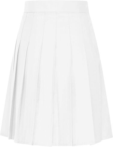 Women's Pleated Tennis Skirts High Waisted A-line Knee Length Skirt School Uniform Athletic Golf Skirts with Shorts in Saudi Arabia