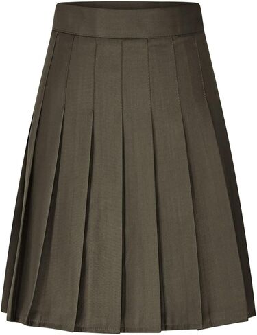 Women's Pleated Tennis Skirts High Waisted A-line Knee Length Skirt School Uniform Athletic Golf Skirts with Shorts in Saudi Arabia