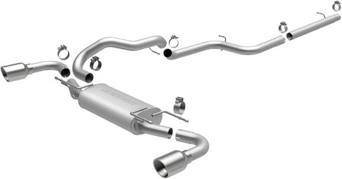 MagnaFlow Performance Exhaust System 15146: Cat-Back, Street Series, For 2010-2013 Mazda 3 Hatchback in Saudi Arabia