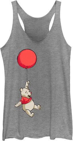 تيشيرت نسائي بدون أكمام بتصميم Winnie The Pooh Take Flight Racerback in Saudi Arabia