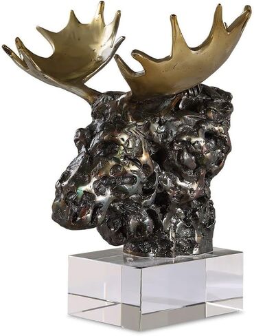 تمثال نصفي من Uttermost 18187 - منحوت - طول 9 بوصات وعرض 12.25 بوصة in Saudi Arabia