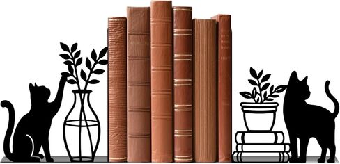 نهايات الدفتين المعدنية، نهايات الكتب المزخرفة اللطيفة للأرفف، رف الكتب، مكتب المنزل، مكتب القراءة، ديكور رف الكتب، هدية لمحبي الكتب in Kuwait