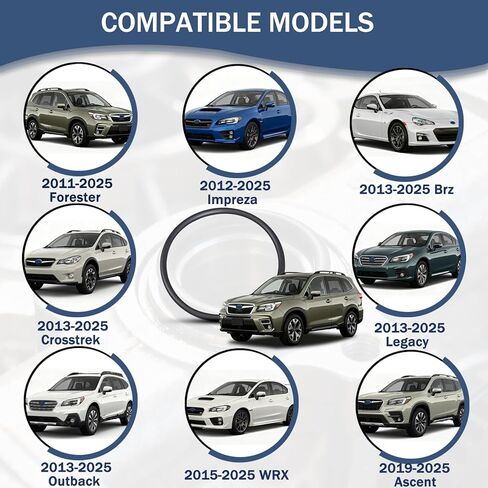 806944060 4Pcs Variable Control Valve O-Ring (44X2.6mm) Compatible with 2011-2025 Subaru WRX, Forester, Ascent, BRZ, Crosstrek, Impreza, Outback, WRX, Legacy in Saudi Arabia