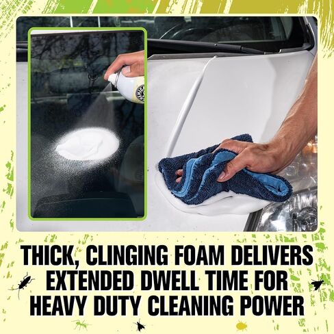 Chemical Guys Bug, Sap & Tar Remover, Fast Acting Pre Wash Cleaner for Cars, Trucks & SUVs, Removes Stuck On Residue, Road Film, Bug Splatter, Tree Sap, Grime, Spray, 2 Pack - 15 Fl Oz Each in Kuwait