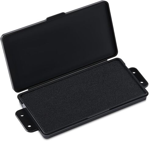 1 Pcs Fingerprint Ink Pads Rectangle Thumbprint Ink Pads Large Black Stamp for Home Office Notary Supplies Identification Notary Security ID Fingerprint Cards Law Enforcement Kit in Saudi Arabia