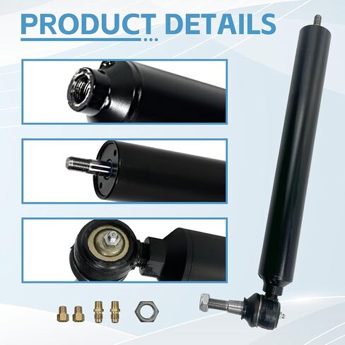 E2NN3A540BA أسطوانة توجيه كهربائية مناسبة لجرار Ford/New Holland 2000 3000 3600 4000 4600 Series، قضيب 1/2 بوصة، خيط 7/16 بوصة، D4NN3A540A، E2NN3A547AA، E4NN3A540AA، E4NN3A547AA in Kuwait