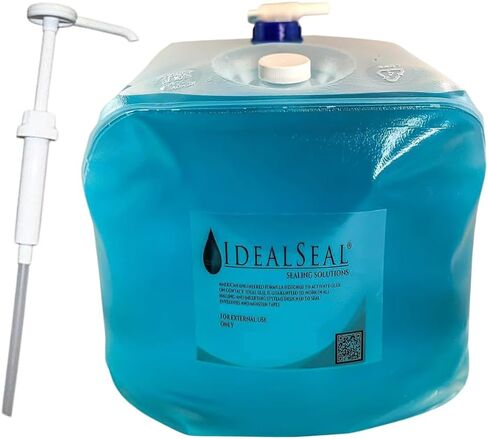 IDEALSEAL Compatible Replacement Five Gallon Cube of Sealing Solution Plus (WITH PUMP) For PB 605-0 in Saudi Arabia