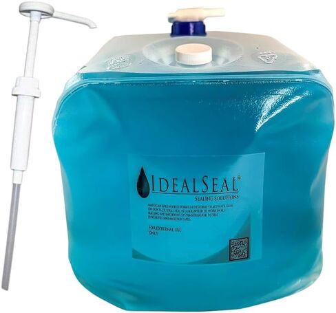 IDEALSEAL Compatible Replacement Five Gallon Cube of Sealing Solution Plus (WITH PUMP) For PB 605-0 in Saudi Arabia