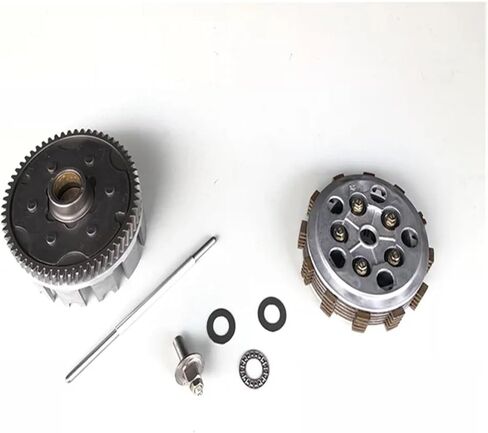 لوحة ضغط مجموعة قابض الدراجة النارية عالية الأداء لمحركات 125cc GN125 GS125 HJ125K GZ125 - قطع غيار متينة (مكونات قضيب الدفع) in Kuwait