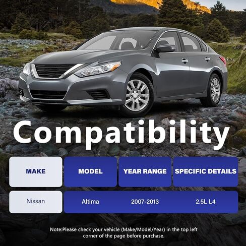 1 قطعة منقي هواء المحرك أنبوب خرطوم السحب مع المشابك متوافق مع Nissan Altima 2007 2008 2009 2010 2011 2012 2.5L يستبدل #16576JA000 696-085 in Kuwait