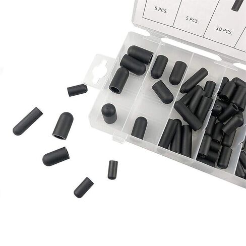 80Pcs Silicone Hose Cap Vacuum Cap Block Off Assortment Kit for Carburetor in Saudi Arabia
