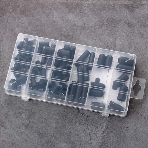 80Pcs Silicone Hose Cap Vacuum Cap Block Off Assortment Kit for Carburetor in Saudi Arabia