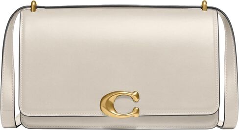 COACH womens Luxe Refined Calf Leather Bandit Shoulder Bag in Saudi Arabia
