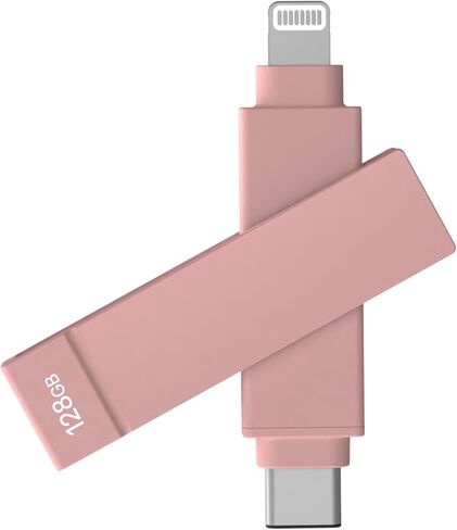 MFi iPhone Flash Drive 1TB, Smart App Backup, USB-C and Lightning in Saudi Arabia