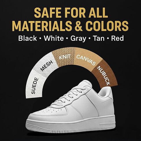 Eagle Sneaker Protector Spray Waterproof & Stain Repellent – Shoe Protection Spray for Suede, Canvas, Leather & Mesh, Invisible Sneaker Spray Protector for Tennis Shoes, Water & Dirt Repellent, 250mL in Saudi Arabia