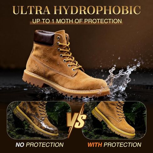 Nubuck & Suede Protector Spray, 150ml / 5.07 OZ Shoe Protector Spray, Rain & Stain Waterproof Protection Suede Waterproofing Spray for Shoes, Boots, Uggs, Furniture, Jackets, Bags and Apparel in Kuwait