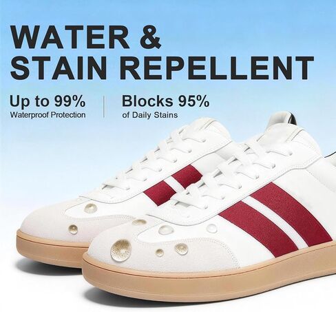 رذاذ واقي الحذاء الأبيض: حماية مقاومة للماء وطارد للبقع للأحذية البيضاء، والأحذية الرياضية، والجلود، والقماش، ودرع غير مرئي للارتداء اليومي، 6.8 أونصة in Kuwait