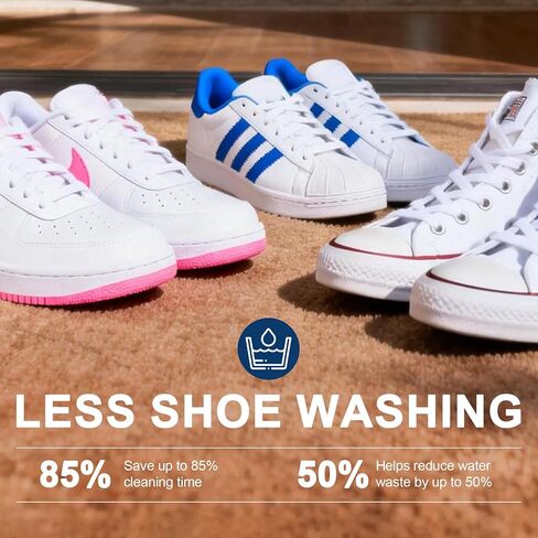 رذاذ واقي الحذاء الأبيض: حماية مقاومة للماء وطارد للبقع للأحذية البيضاء، والأحذية الرياضية، والجلود، والقماش، ودرع غير مرئي للارتداء اليومي، 6.8 أونصة in Kuwait