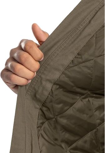 Wrangler Workwear Men's Quilted Lined Work Shirt Jacket with Hood in Saudi Arabia