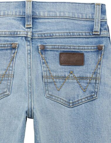 Wrangler Boys' Retro Slim Fit Boot Cut Jean, Cloverdale, 7 in Saudi Arabia