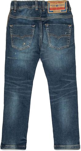 جينز JoggJeans® العادي مع فواصل باللون الأزرق الداكن للأولاد من Diesel - كرولي in Kuwait