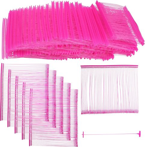 Pink Tagging Gun Fasteners 3 Inch – Standard Regular Tagging Barb Fasteners Lot of 5000 Gun Barbs Box Not Jam, Clothing Tag Attachments for All Price Refill Fastener Tags Tagger with Clothes in Saudi Arabia