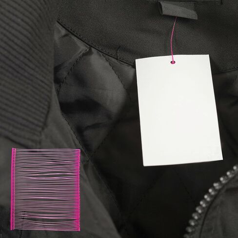 Pink Tagging Gun Fasteners 3 Inch – Standard Regular Tagging Barb Fasteners Lot of 5000 Gun Barbs Box Not Jam, Clothing Tag Attachments for All Price Refill Fastener Tags Tagger with Clothes in Saudi Arabia