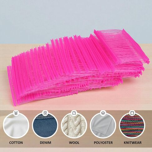 Pink Tagging Gun Fasteners 3 Inch – Standard Regular Tagging Barb Fasteners Lot of 5000 Gun Barbs Box Not Jam, Clothing Tag Attachments for All Price Refill Fastener Tags Tagger with Clothes in Saudi Arabia