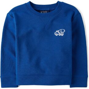 The Children's Place boys And Toddler Pullover Crew Neck Sweatshirt in Saudi Arabia